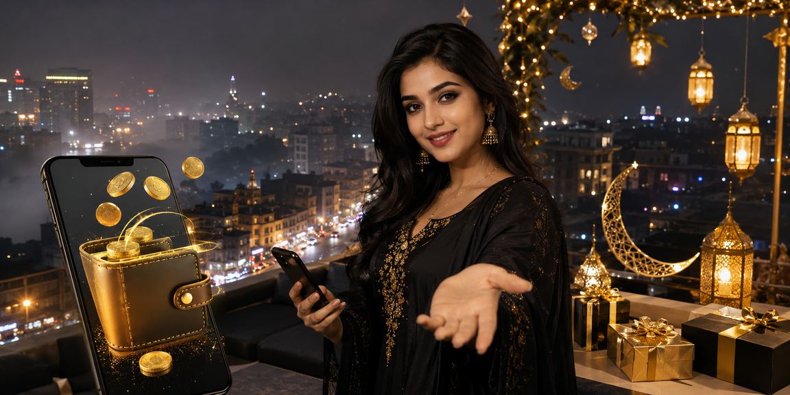 রংপুরে ঈদ উৎসবে jeeta - তে ডিপোজিট করছেন একজন বাংলাদেশি ব্যবহারকারী